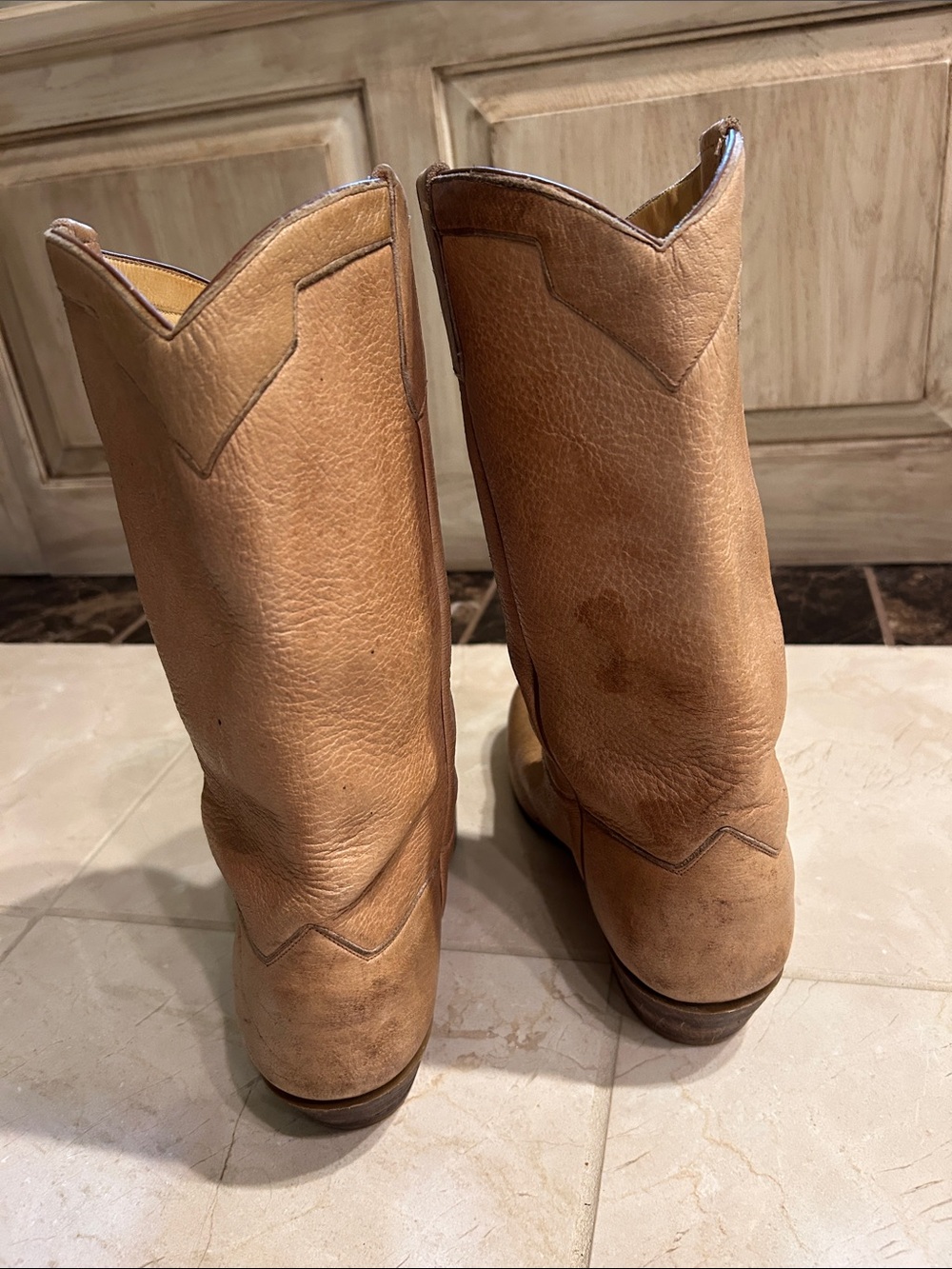 Vintage 80’s Ammon Handmade Men’s cowboy boots. - Picture 3 of 8